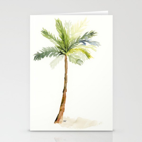 Palm tree card (set of 6)